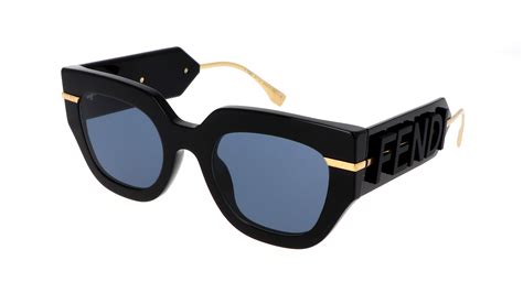 Sunglasses FENDI Fendigraphy FE40097I 01V Black 51